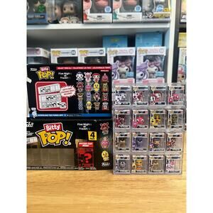 COMPLETE BITTY MULTIPACK SET 5NAF Freddy's Funko Pops W/ ALL 4 MYSTERY CHASES